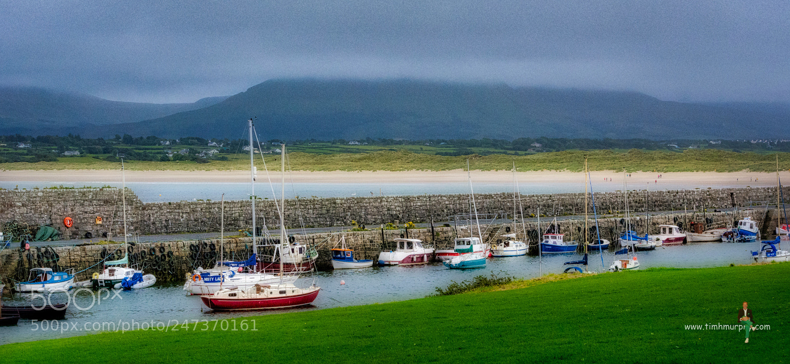 Nikon D7100 sample photo. Foggy day at mullaghmore photography