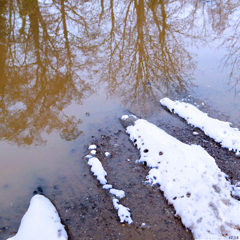 Pentax Q sample photo. Winter horizon photography