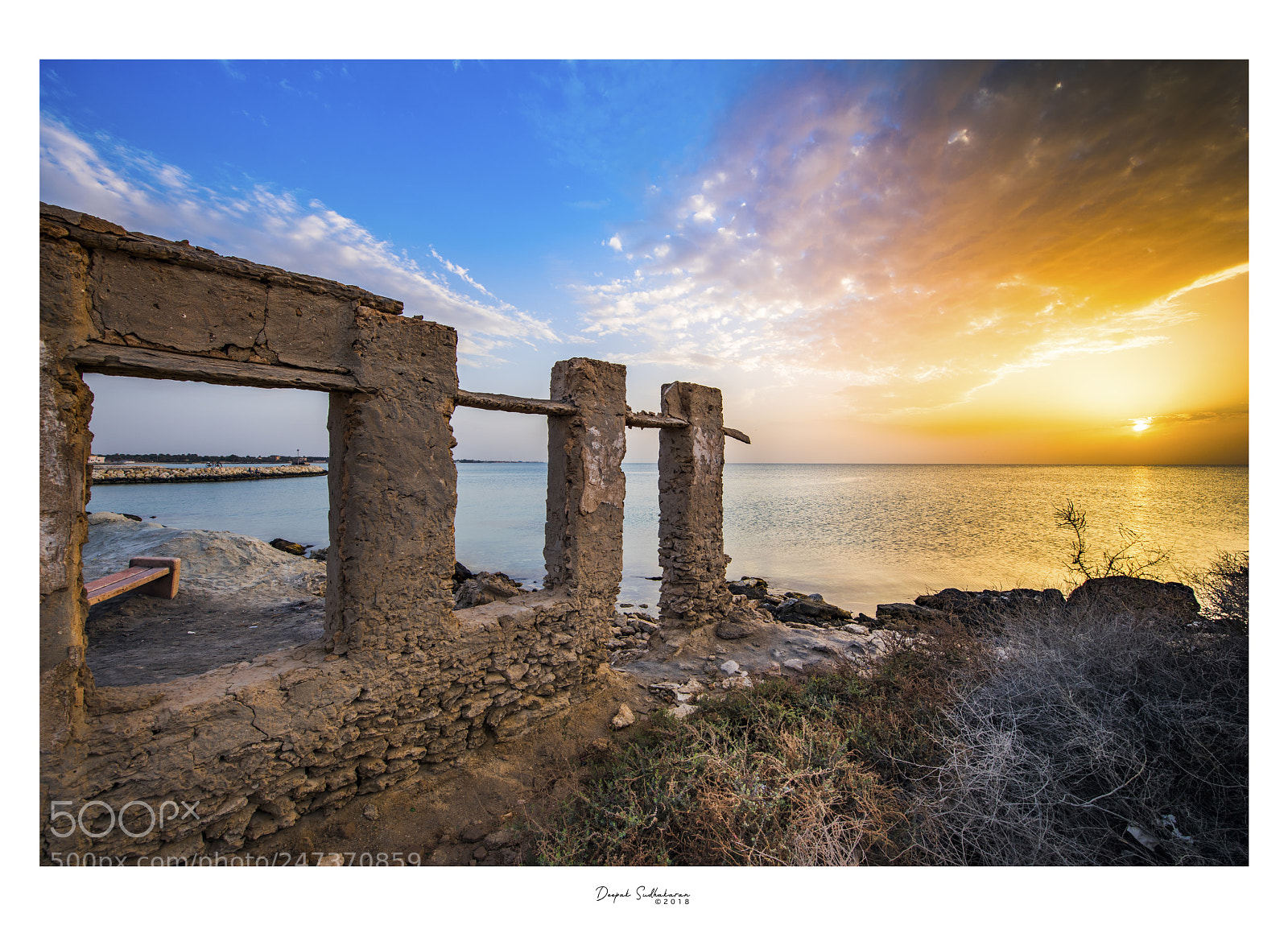 Nikon D810 sample photo. Wreck building photography
