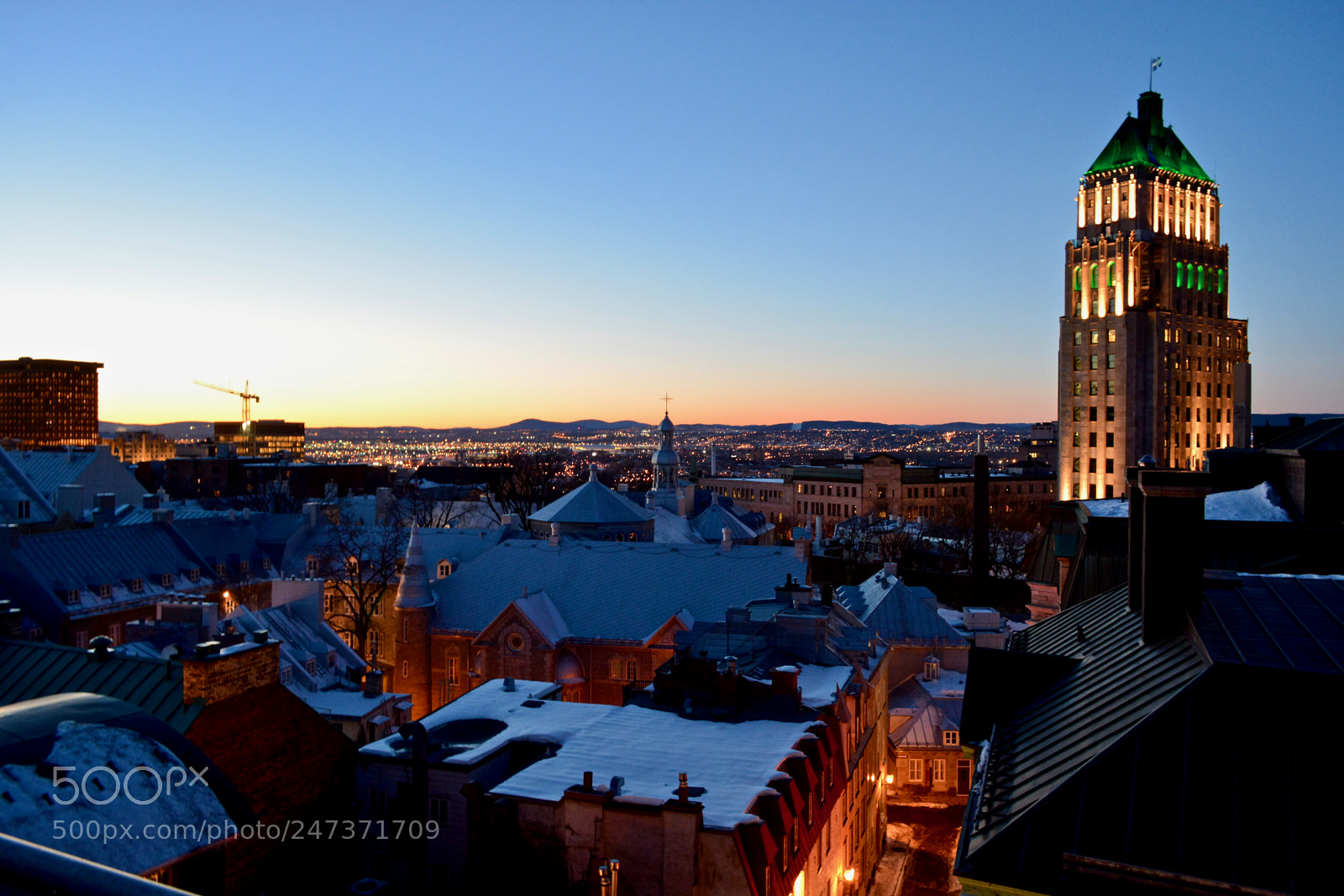 Nikon D5200 sample photo. Quebec city from the photography