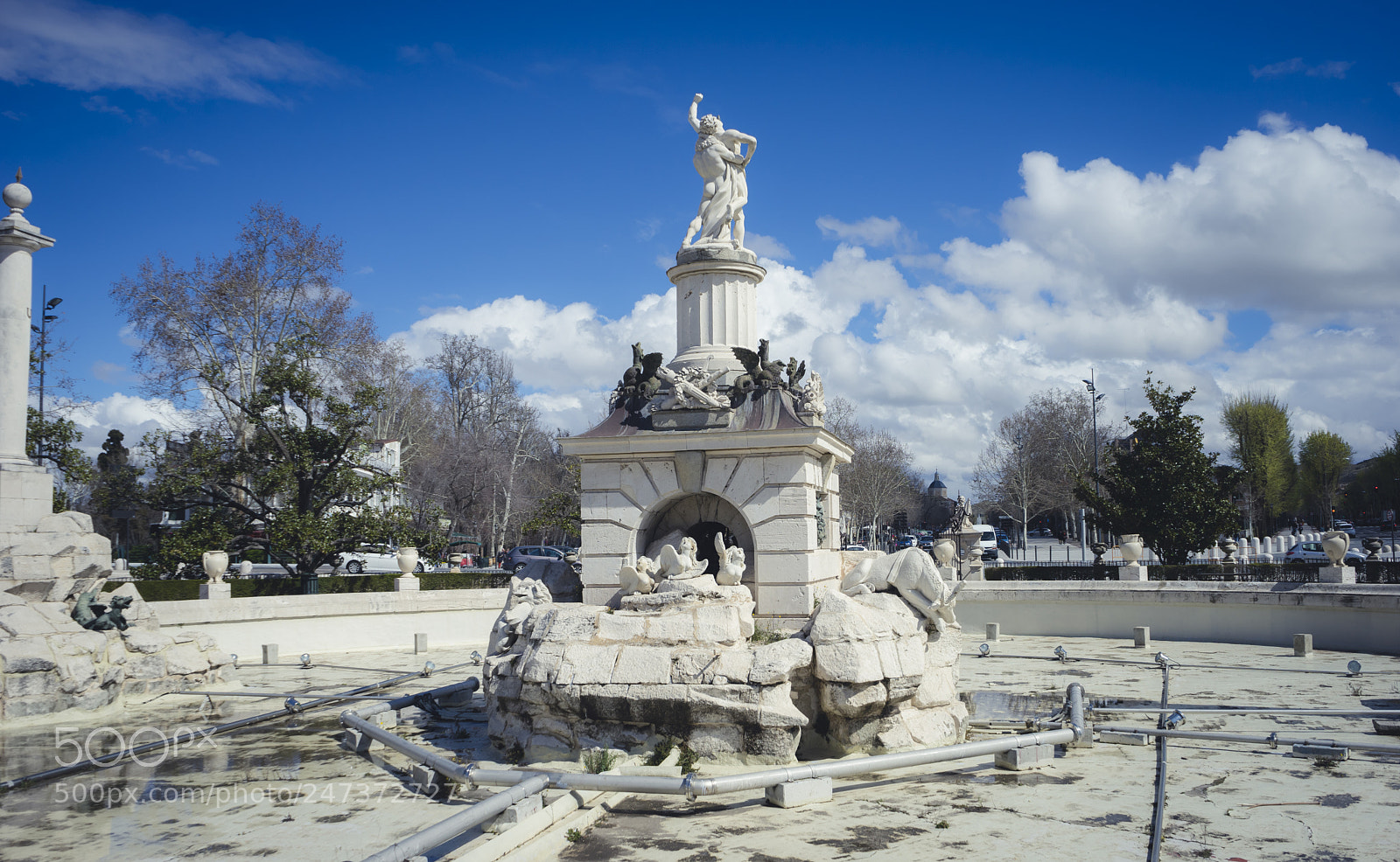 Sony a7 sample photo. Fountain of hercules, gardens photography