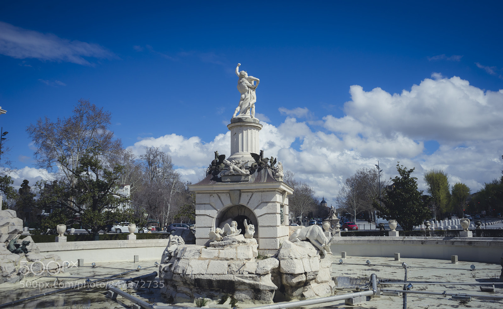 Sony a7 sample photo. Fountain of hercules, gardens photography