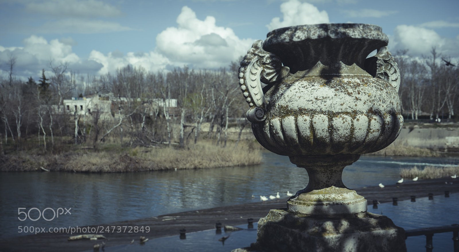 Sony a7 sample photo. Stone, water fountains with photography