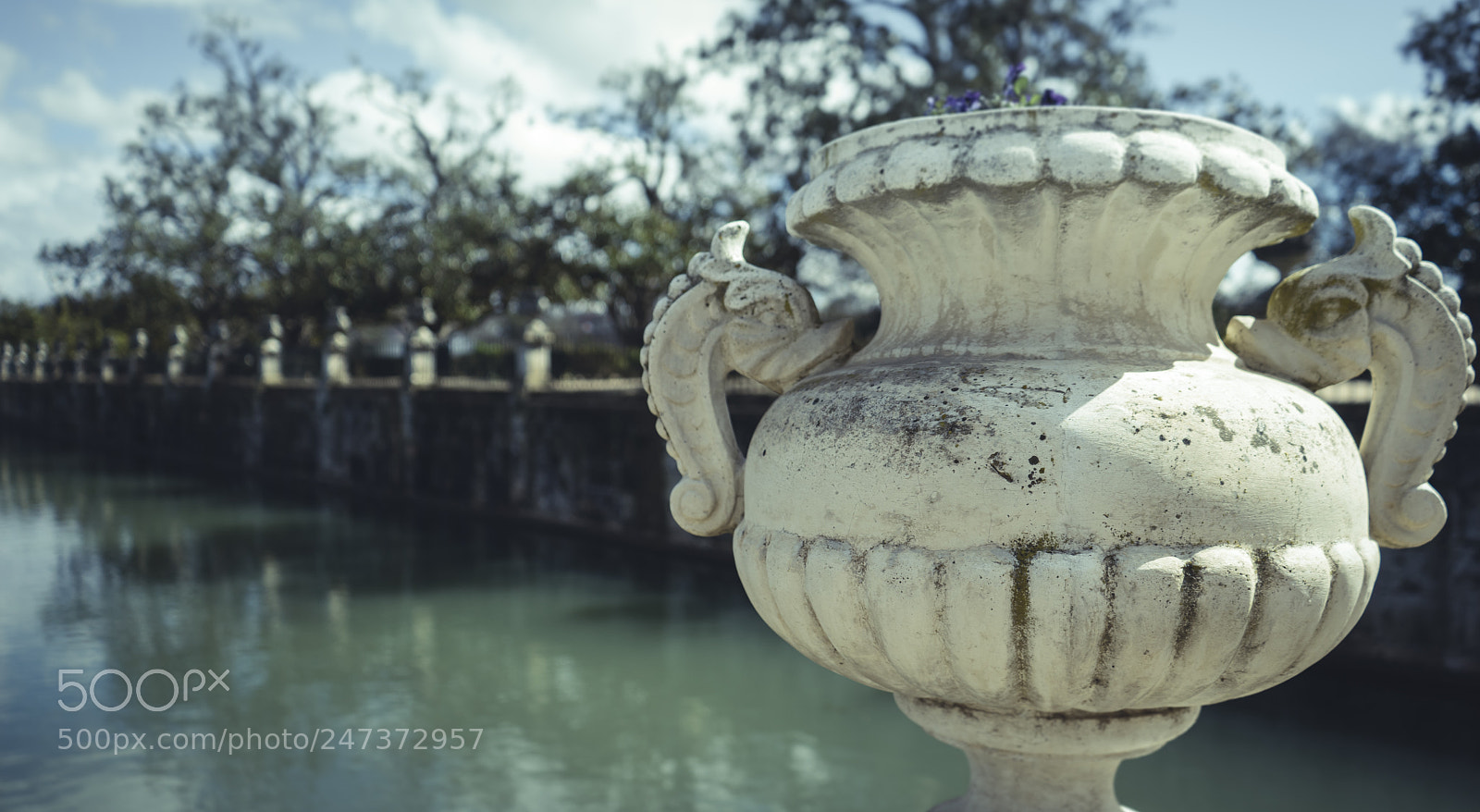 Sony a7 sample photo. Stone, water fountains with photography