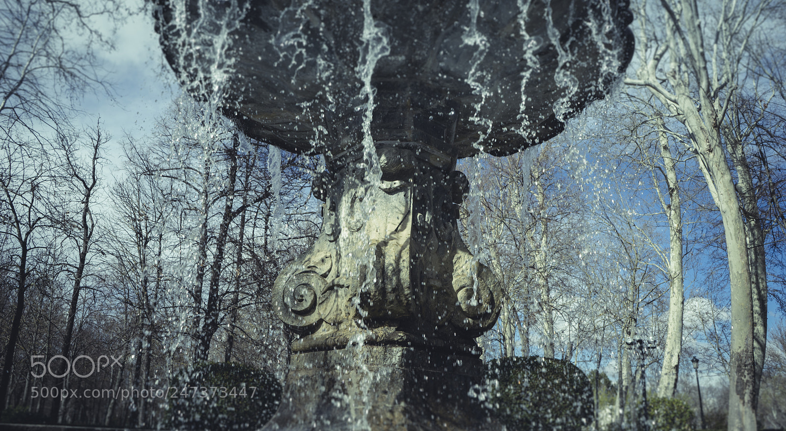 Sony a7 sample photo. Water fountains with mythological photography