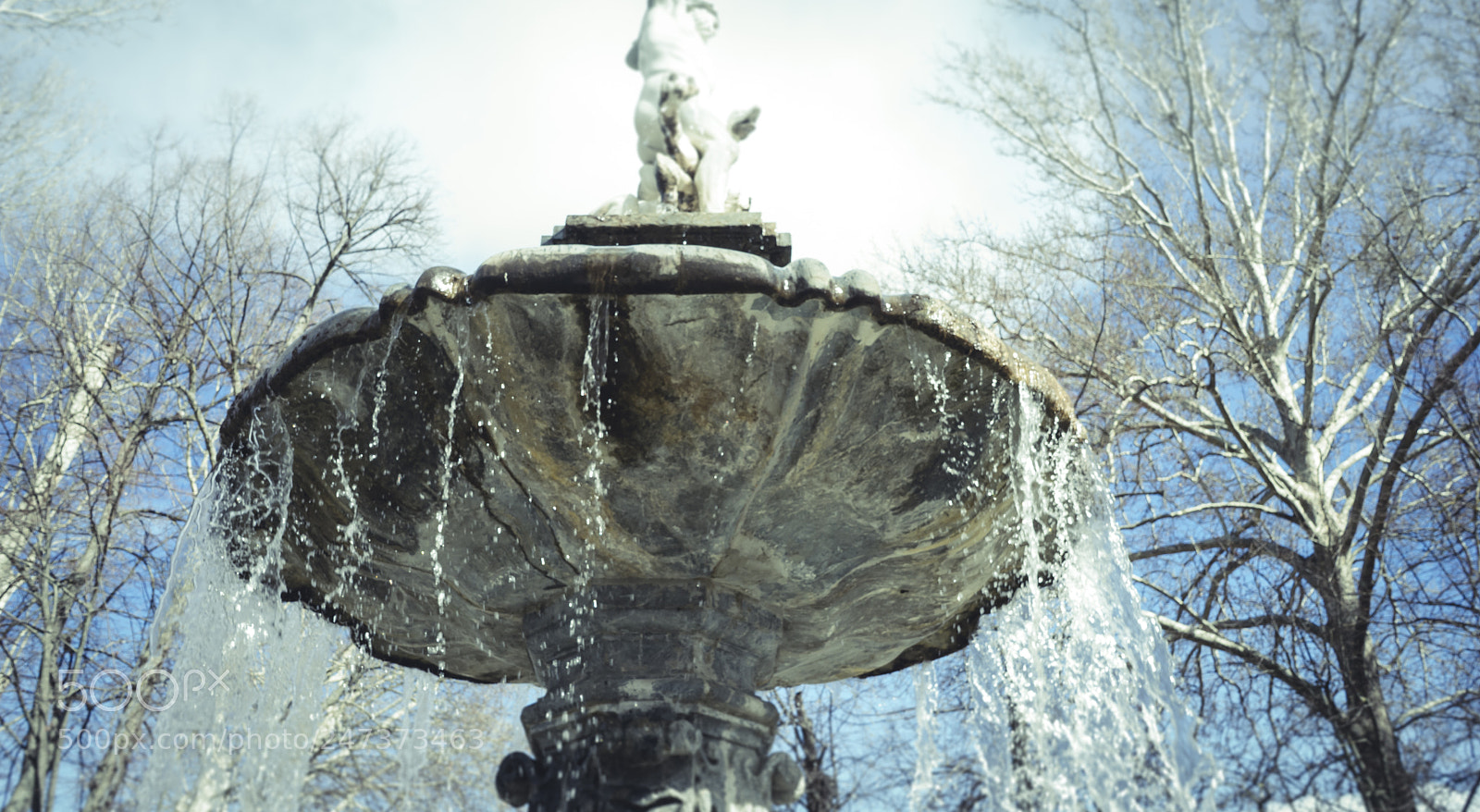 Sony a7 sample photo. Water fountains with mythological photography
