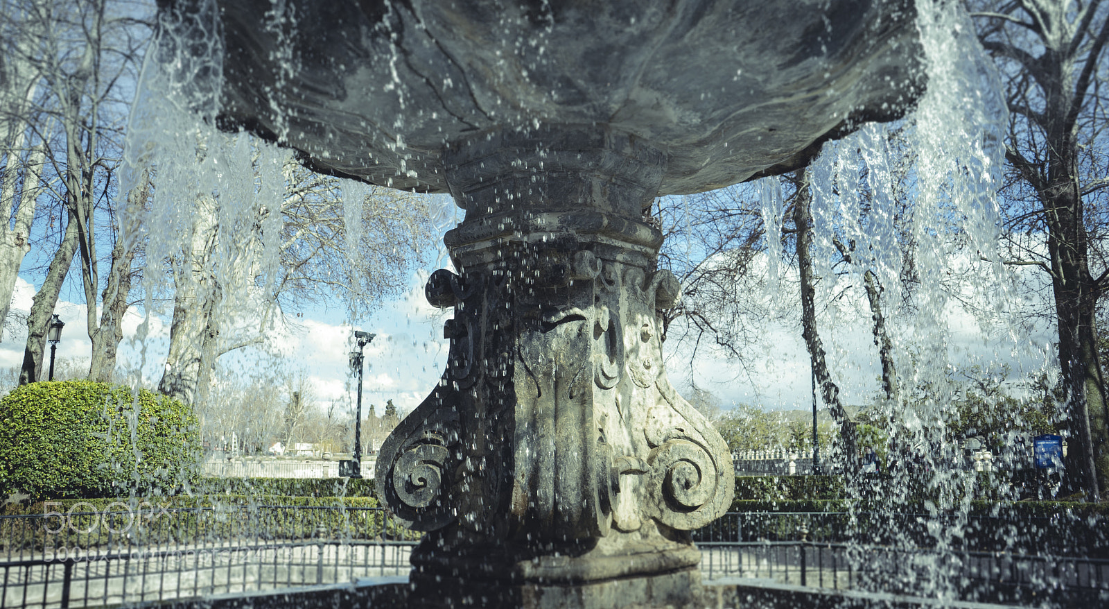 Sony a7 sample photo. Spring, water fountains with photography
