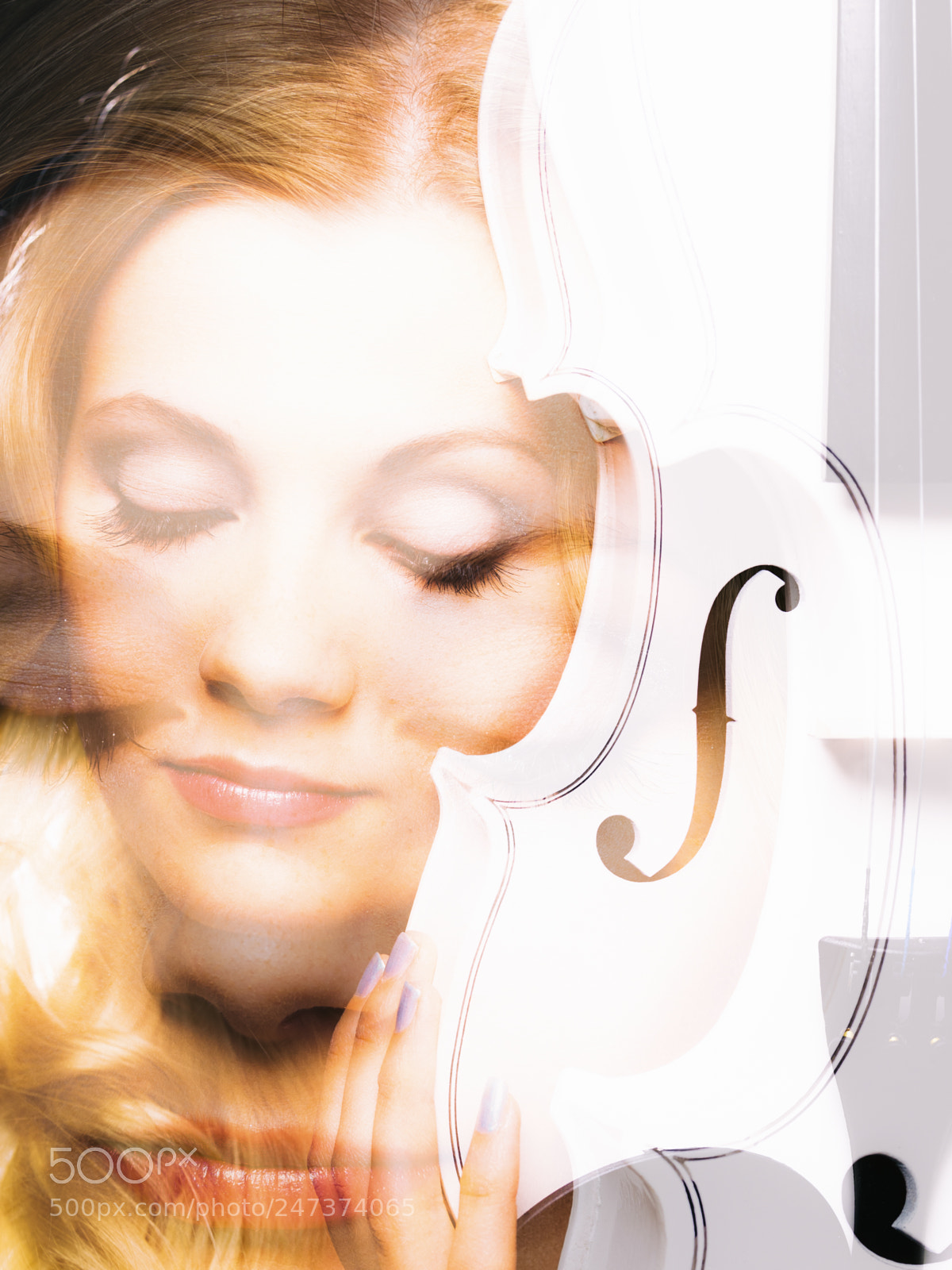 Canon EOS-1Ds Mark II sample photo. Beautiful violinist photography