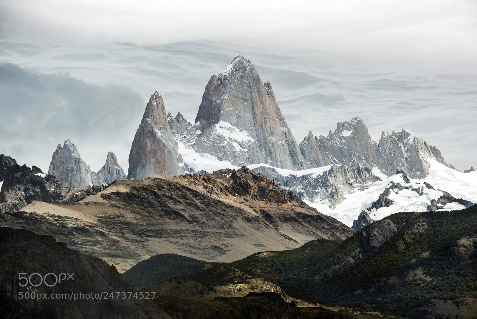 Nikon D800 sample photo. Patagonia fitz roy photography