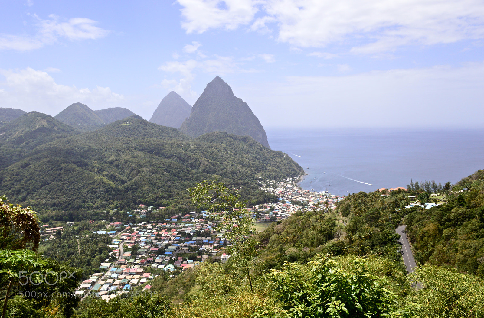 Nikon D3200 sample photo. Soufriere, st. lucia photography