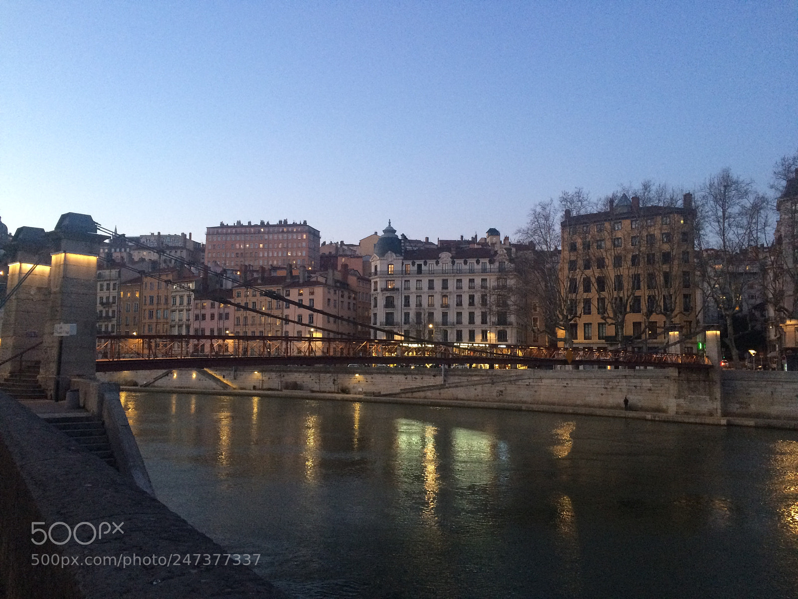Apple iPhone 5s sample photo. Passerelle saint vincent photography