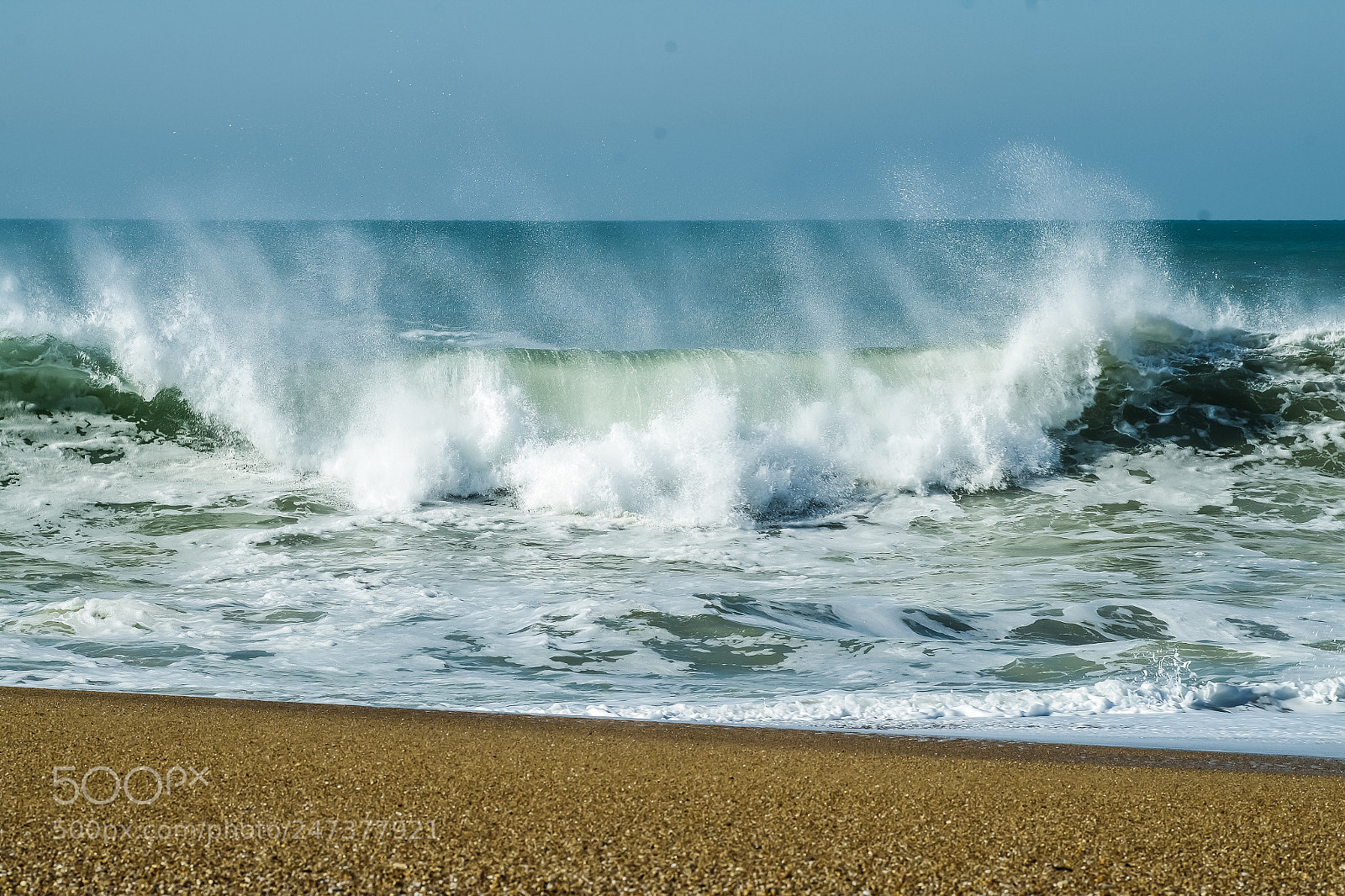 Pentax K-S2 sample photo. Wave photography