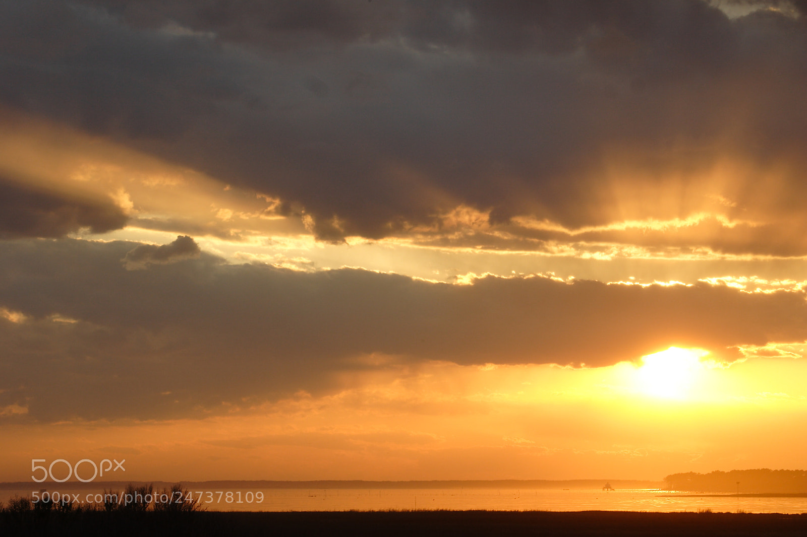 Canon EOS 300D (EOS Digital Rebel / EOS Kiss Digital) sample photo. Sunset clouds, chincoteague nwr photography
