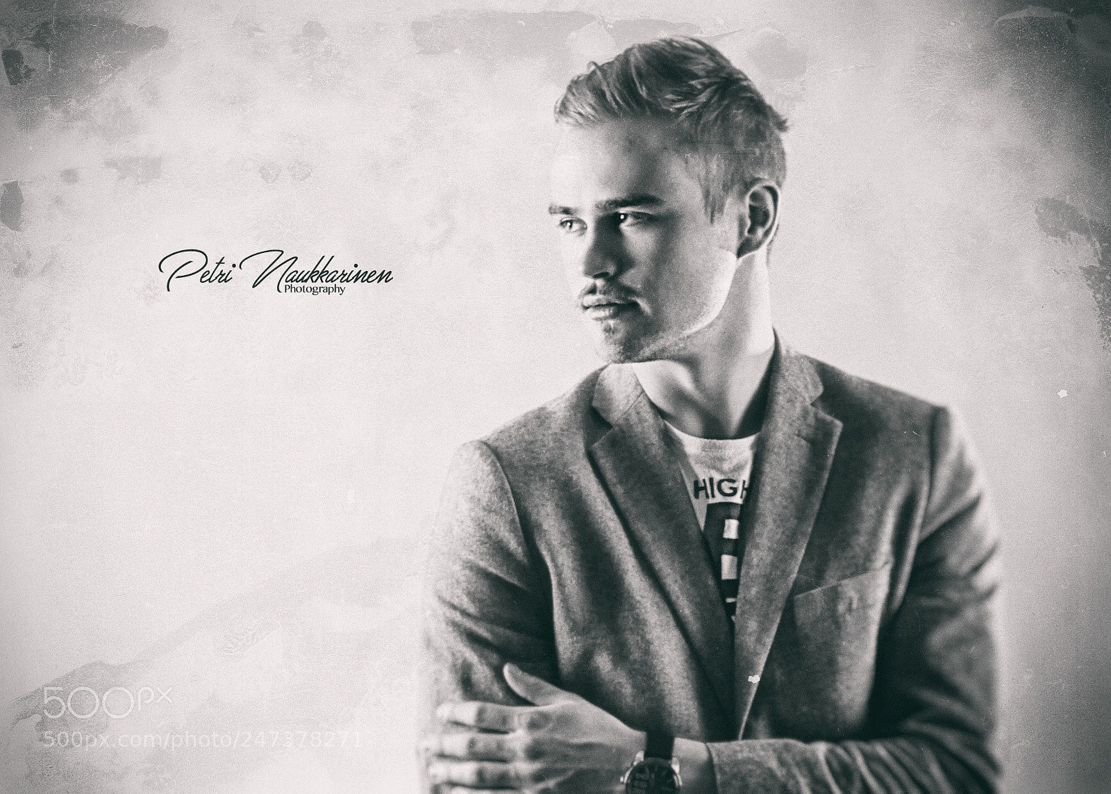 Canon EOS 7D sample photo. Raw black & white portrait photography