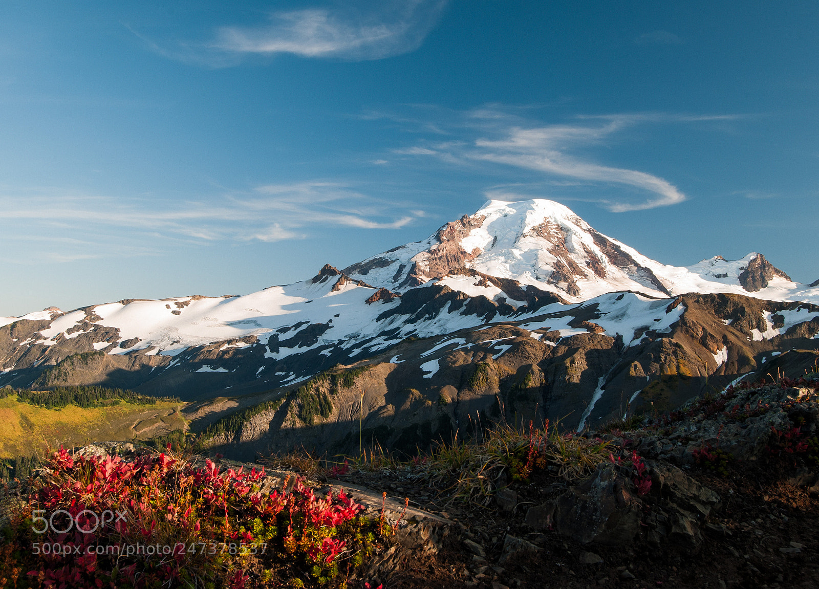 Nikon D300 sample photo. Mt baker photography
