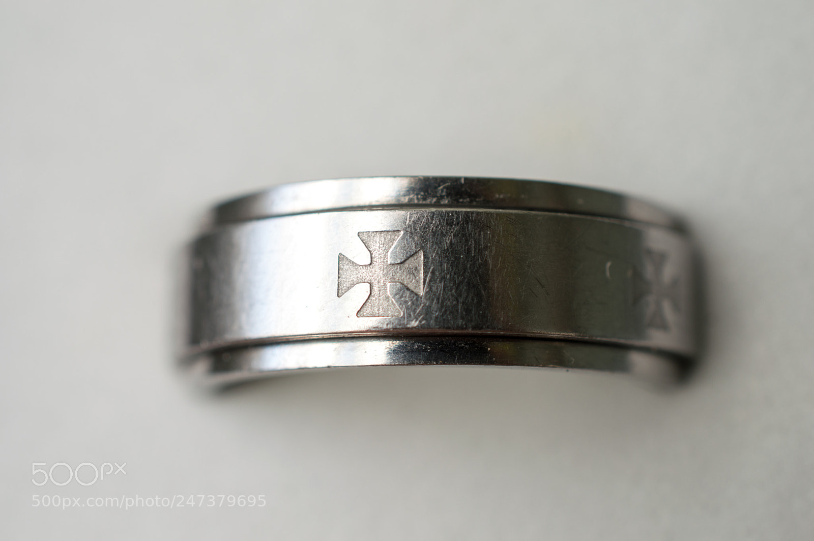 Nikon D3200 sample photo. Ring with templar symbol photography