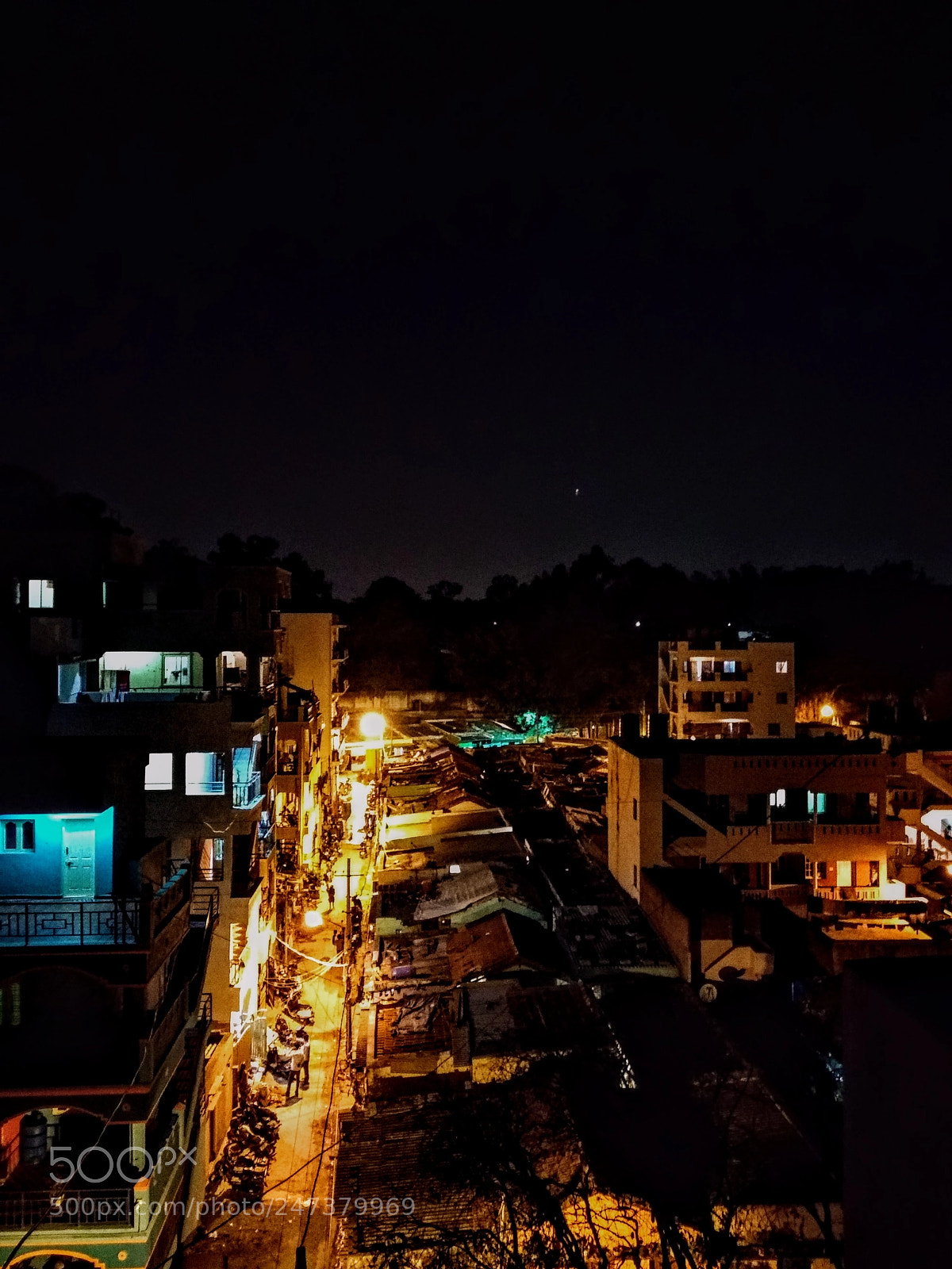 Xiaomi Mi A1 sample photo. Night view... photography