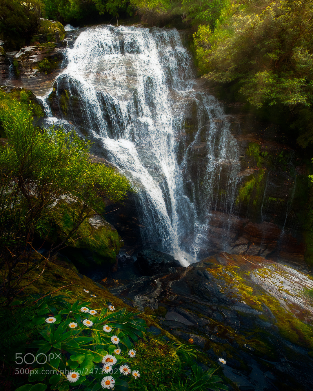 Fujifilm X-T1 sample photo. New zealand waterfall photography