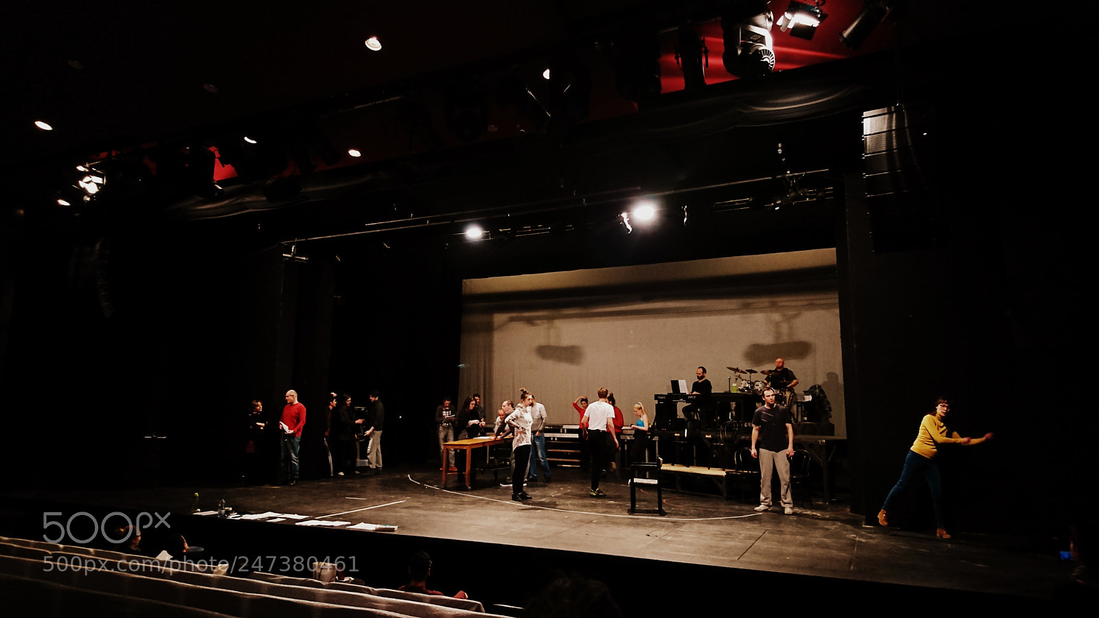 Sony Xperia XZ sample photo. Rehearsal photography