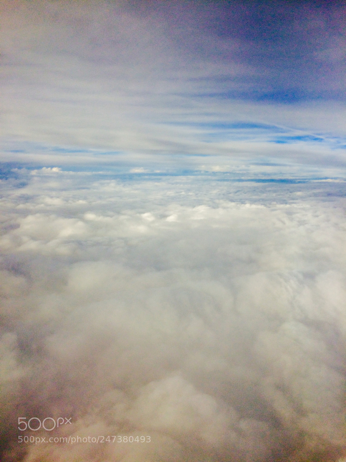 Apple iPhone 5s sample photo. Carpet of clouds photography