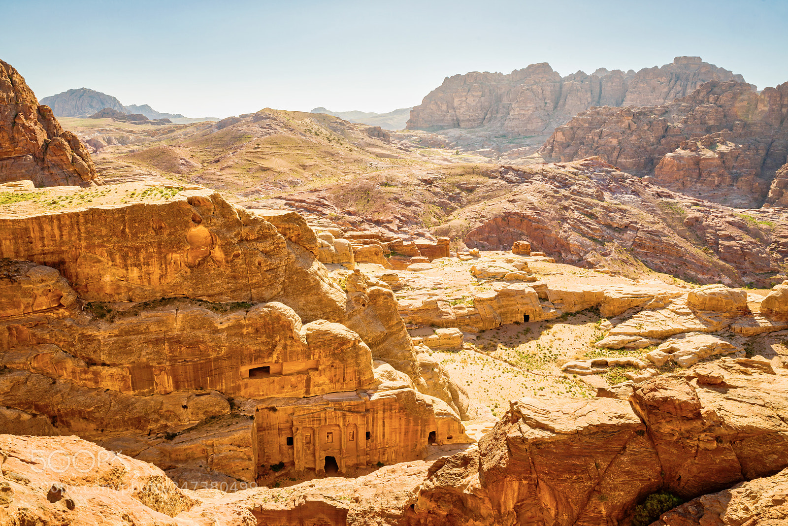 Nikon D800 sample photo. Petra tombs photography