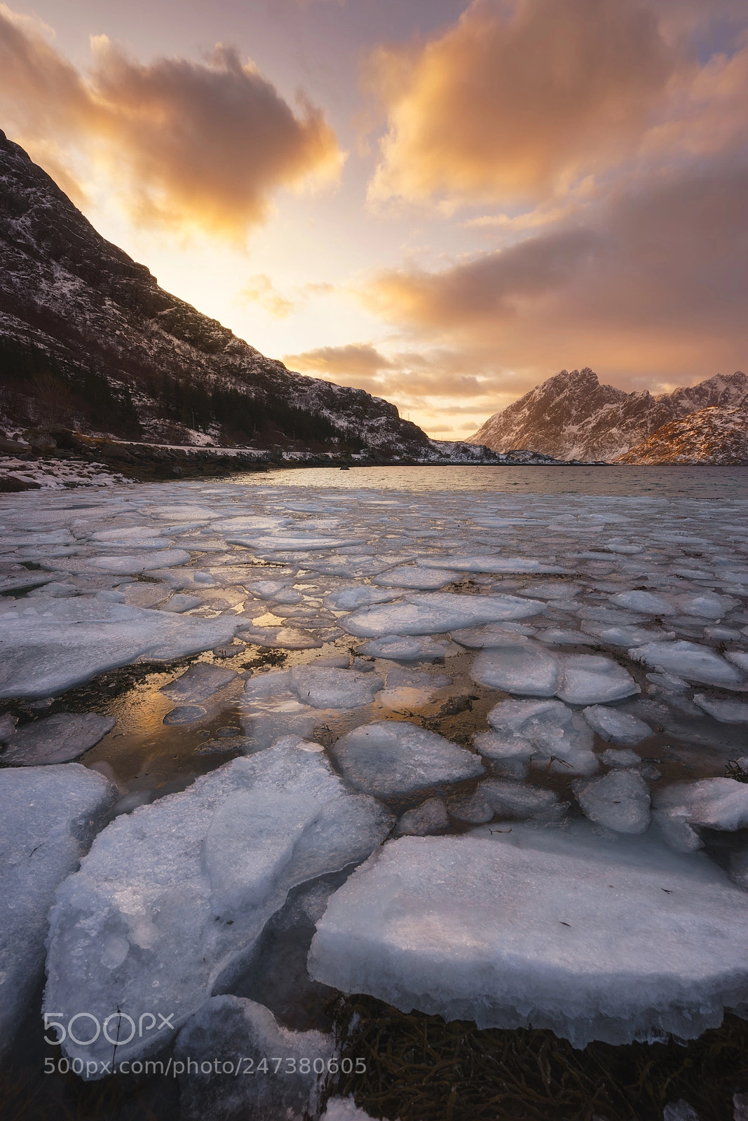 Sony a7 II sample photo. Colours in lofoten islands photography