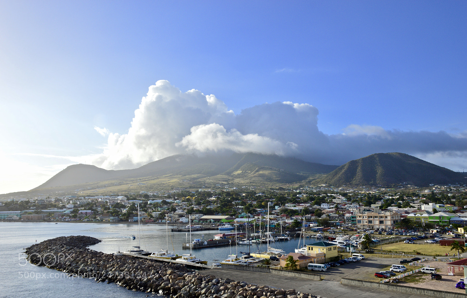 Nikon D3200 sample photo. Basseterre, st. kitts photography