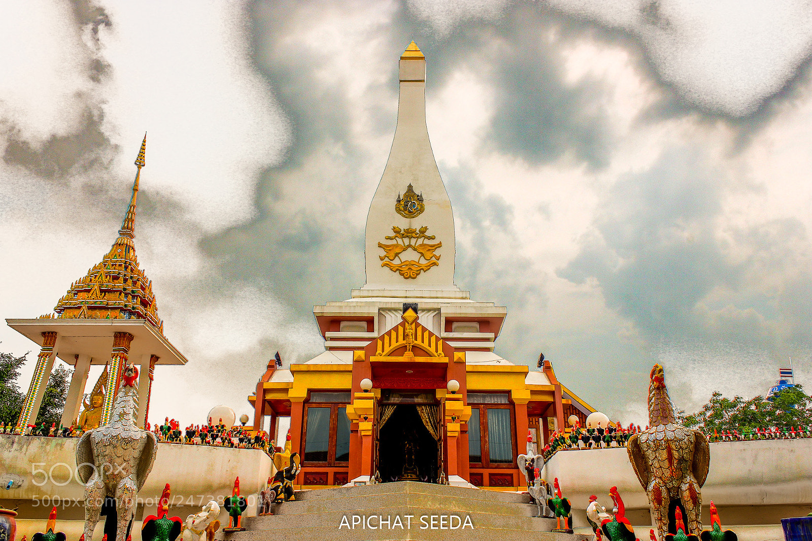 Canon EOS 550D (EOS Rebel T2i / EOS Kiss X4) sample photo. มูลนิธินักรบไทย "ไทรทองเทพนิมิต" photography