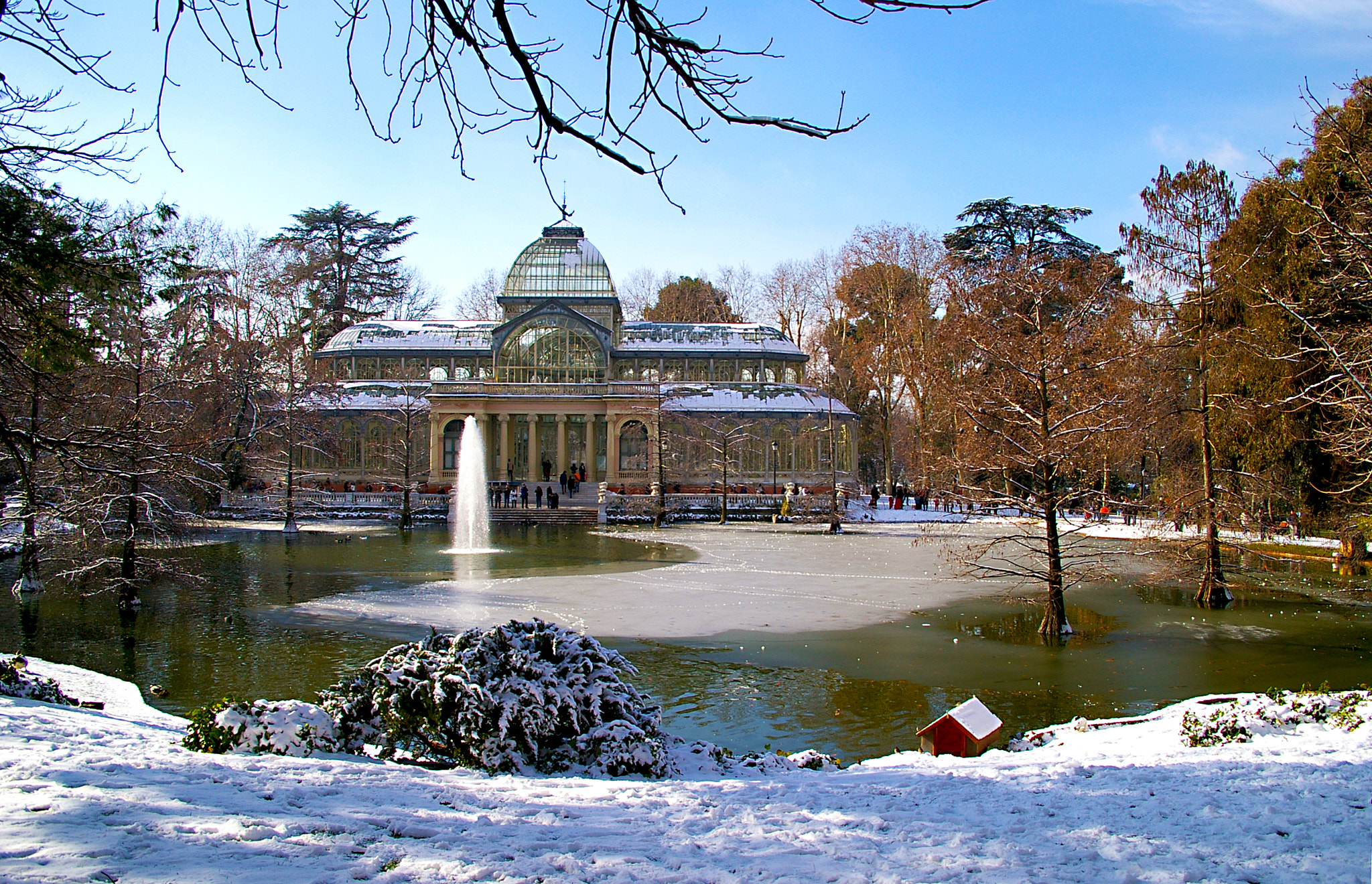 Pentax *ist DL sample photo. Palacio de cristal madrid photography