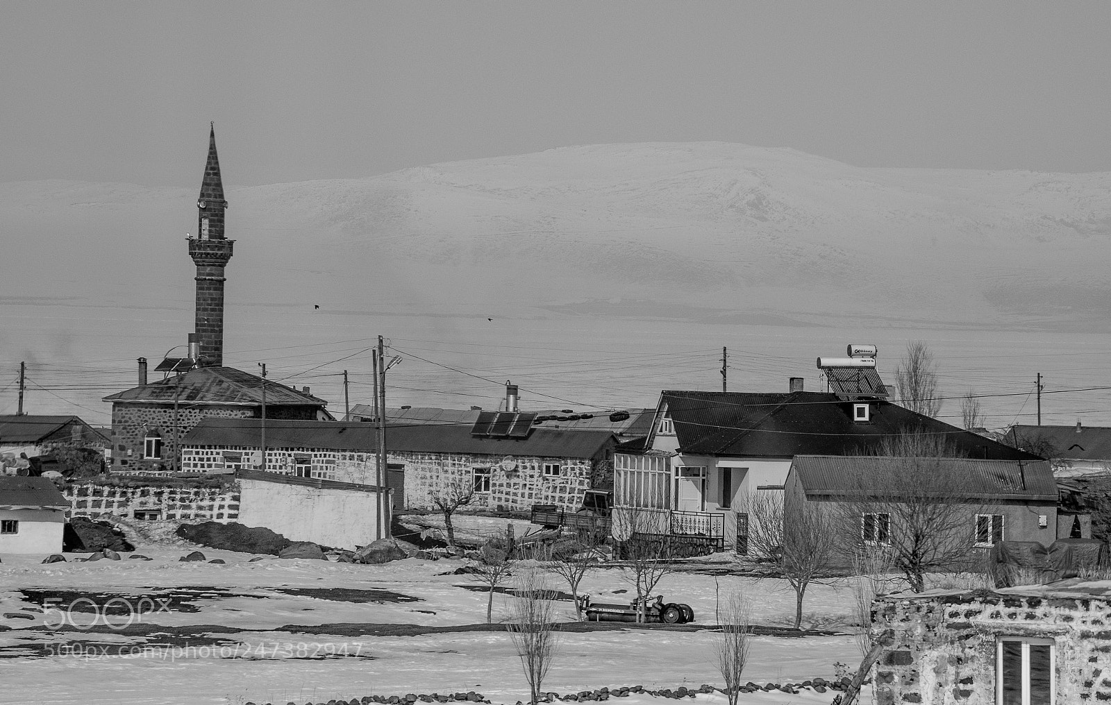 Olympus OM-D E-M1 sample photo. A village in kars photography
