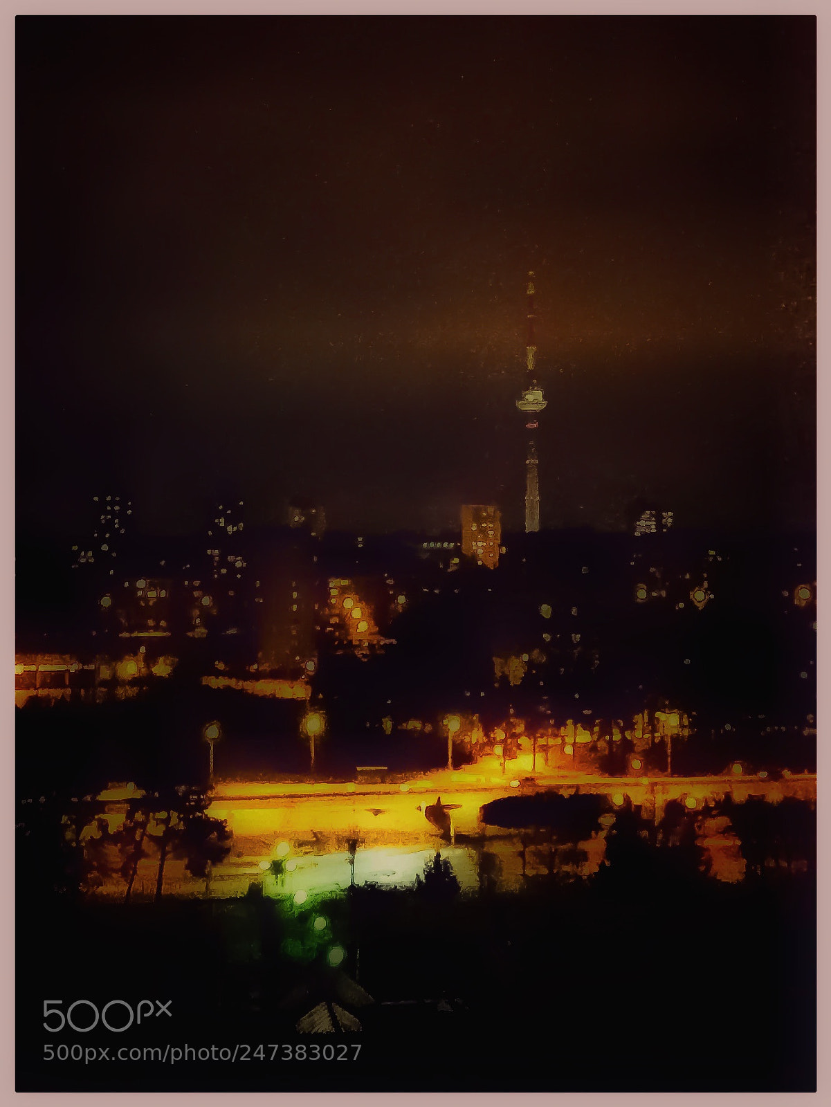 HUAWEI P10 sample photo. Cold winter night in photography
