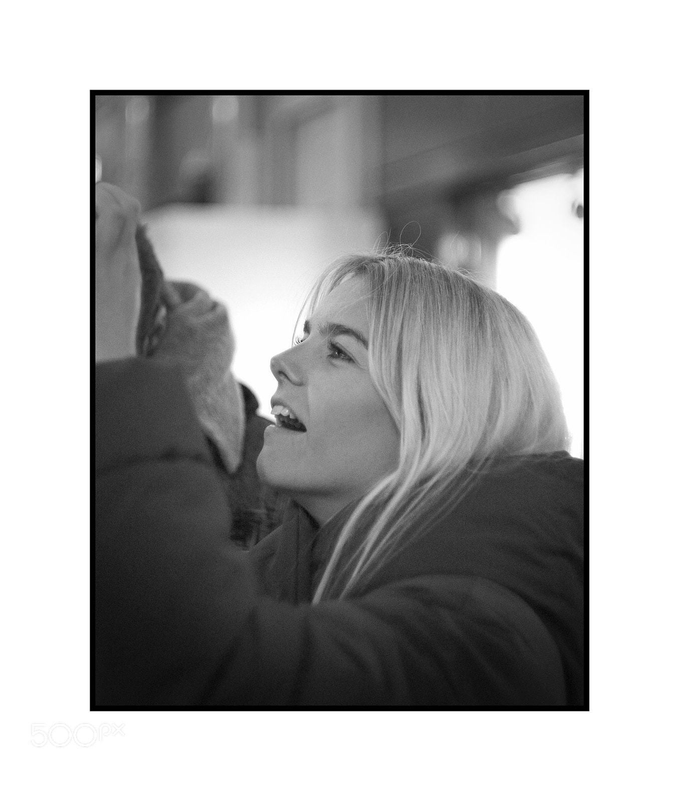 Fujifilm X-E1 sample photo. Blonde lady - london photography