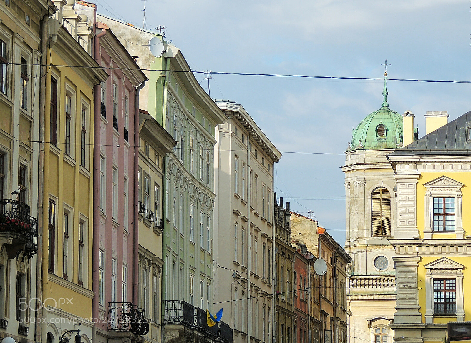 Nikon Coolpix P510 sample photo. Lviv historical city center photography