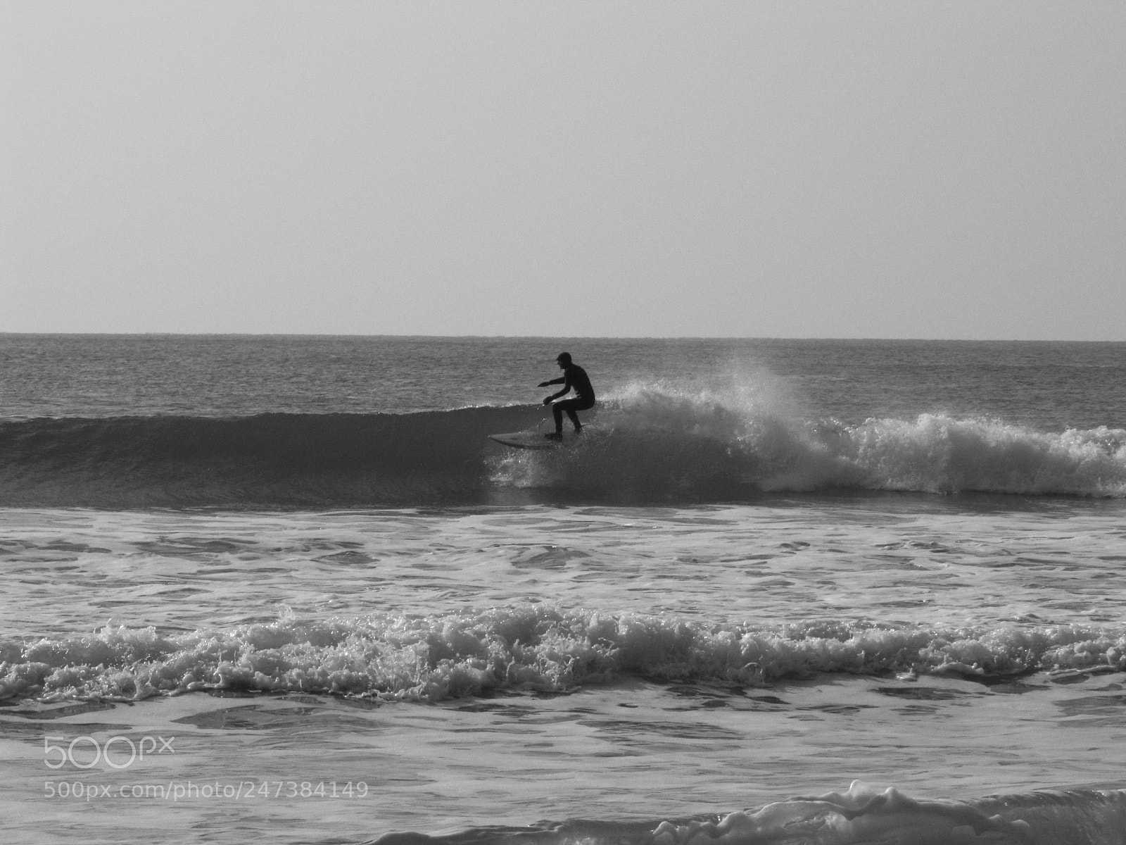 Canon PowerShot SX20 IS sample photo. Winter surf photography