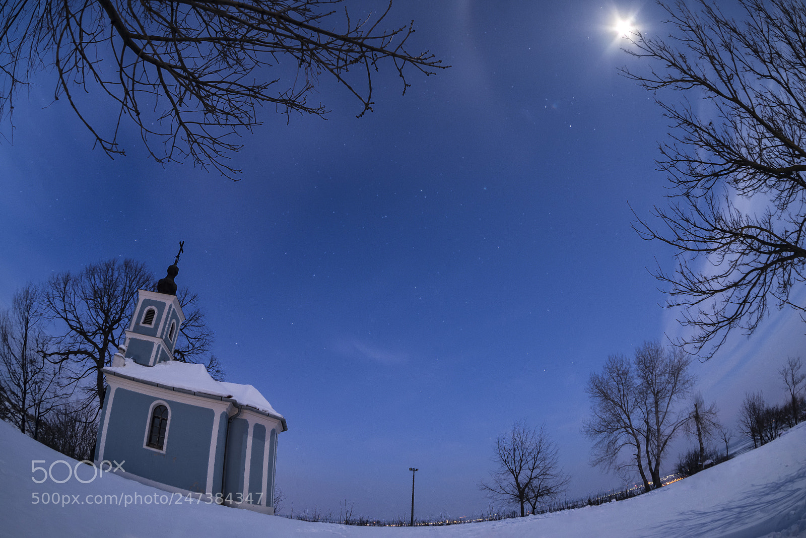 Nikon D610 sample photo. At moonlight photography