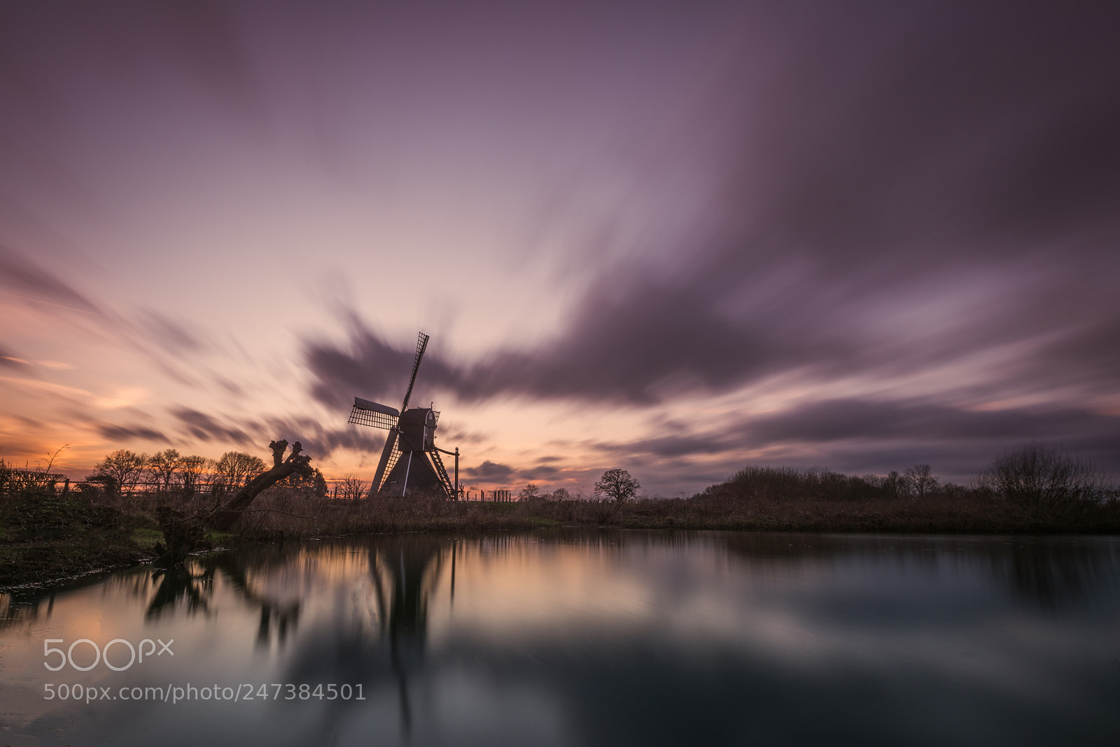 Nikon D810 sample photo. Cold sunset photography
