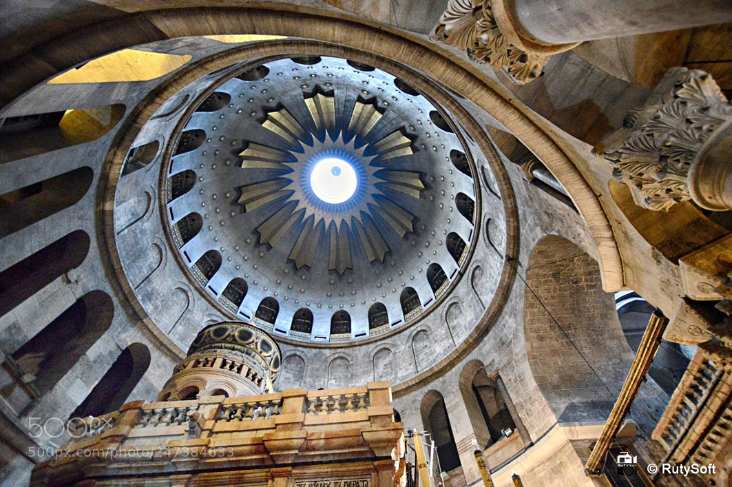 Nikon D3200 sample photo. Church of holy sepulchre photography