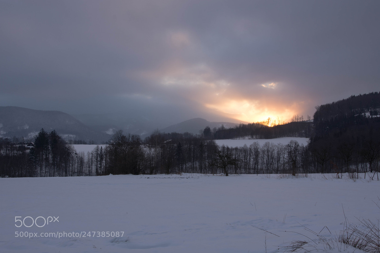 Nikon D7200 sample photo. Sunrise in beskydy photography