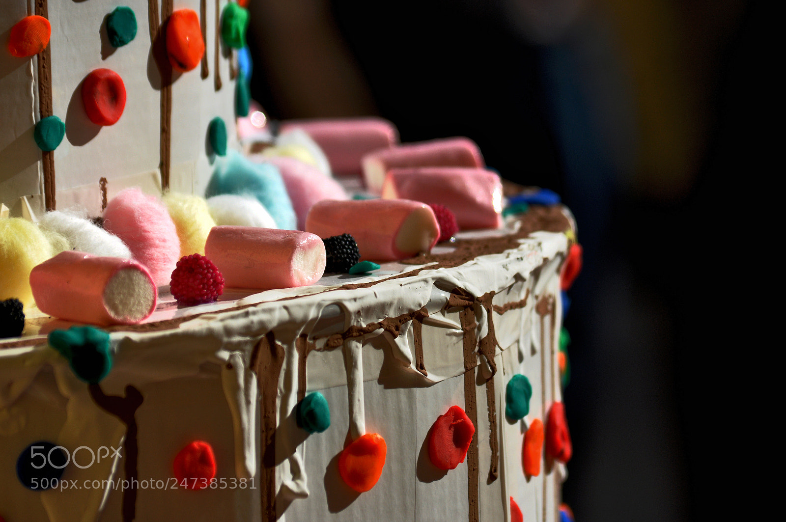Nikon D90 sample photo. Fake cake photography