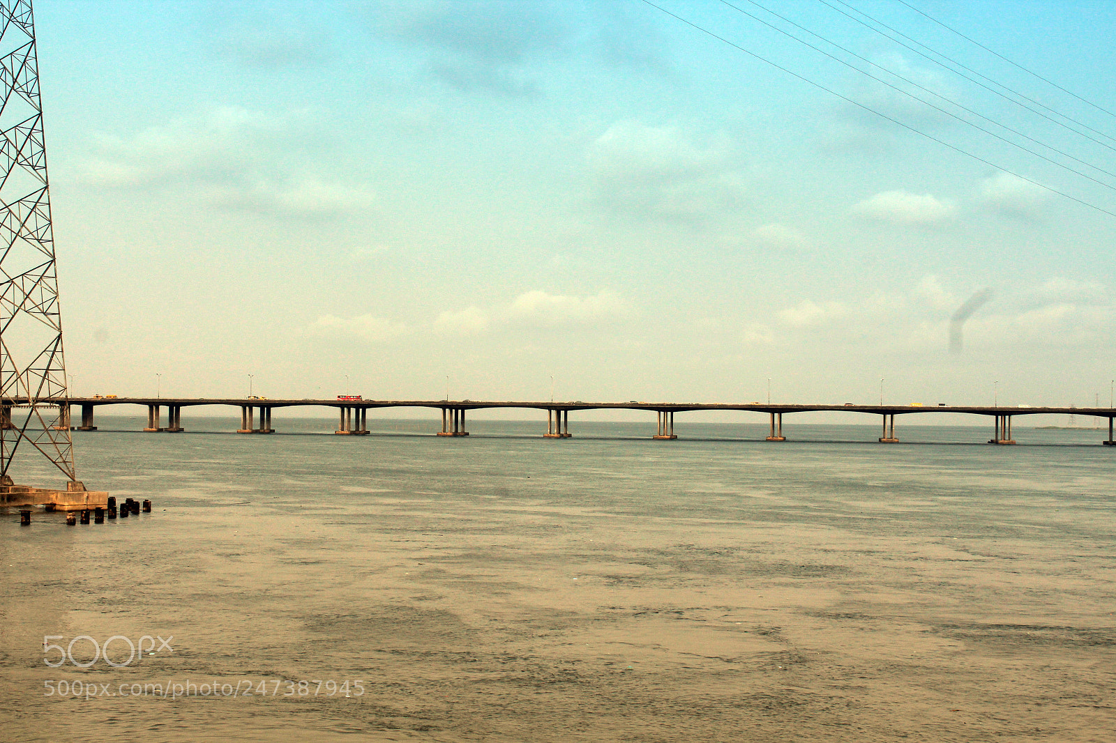 Canon EF-S 18-55mm F3.5-5.6 III sample photo. Third mainland bridge photography