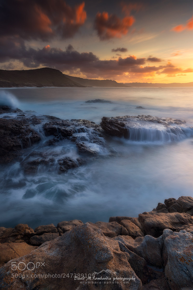 Sony a7R II sample photo. Sunsets of galicia photography
