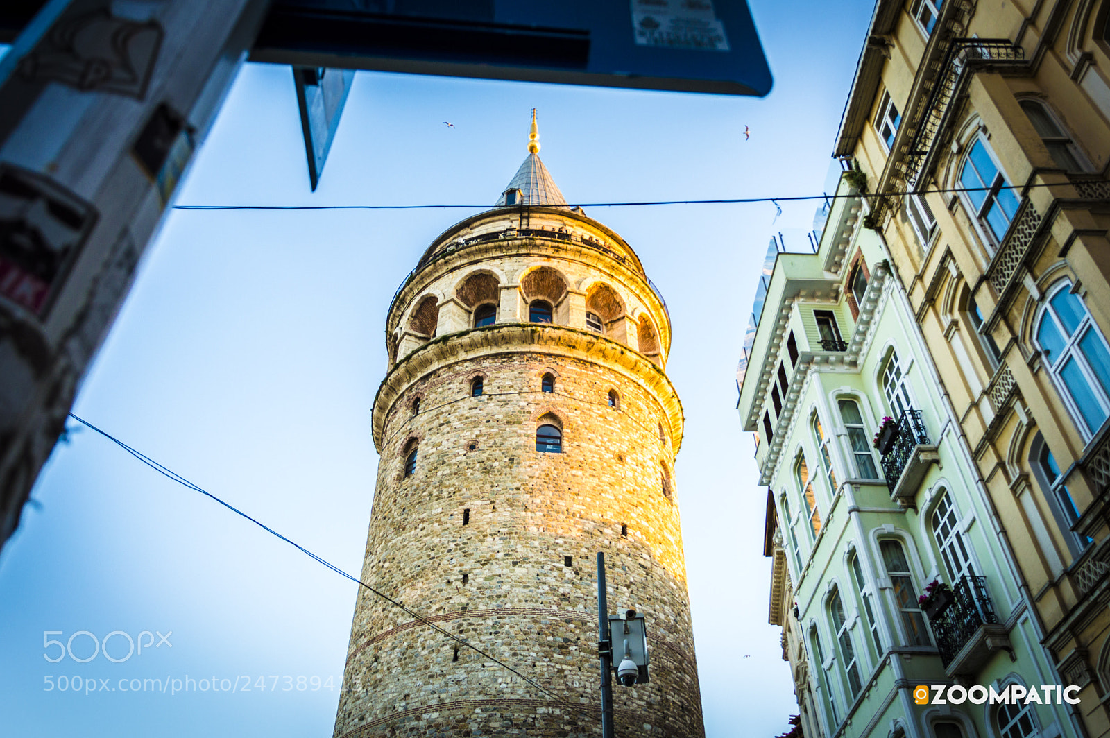 Nikon D3200 sample photo. Galata tower photography