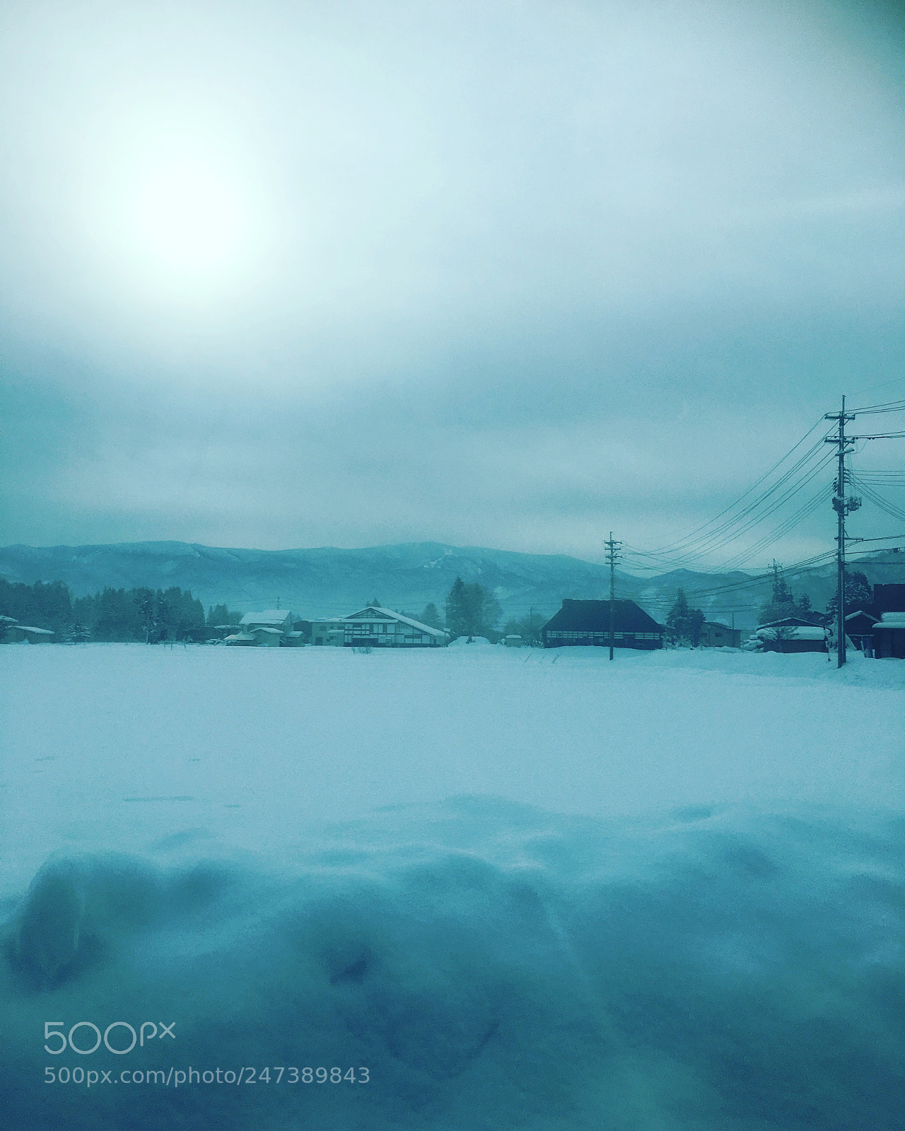 Apple iPhone 6s sample photo. Snow world photography