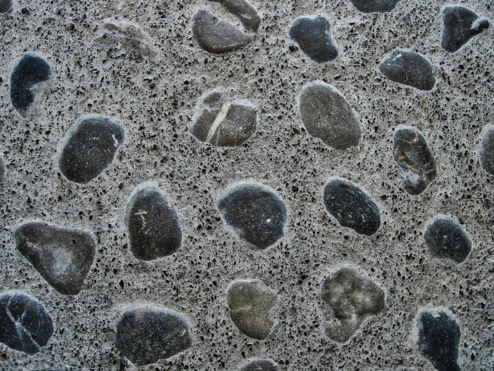 Nikon E5200 sample photo. Texture of a stone path photography