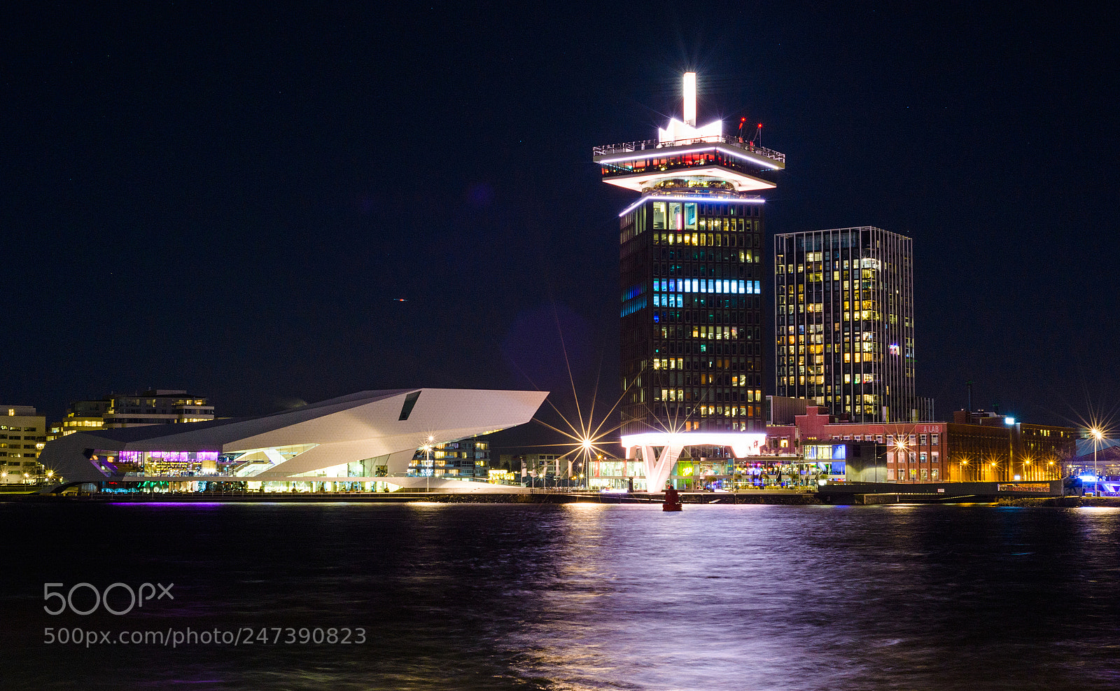 Nikon D610 sample photo. Amsterdam lookout and eye photography