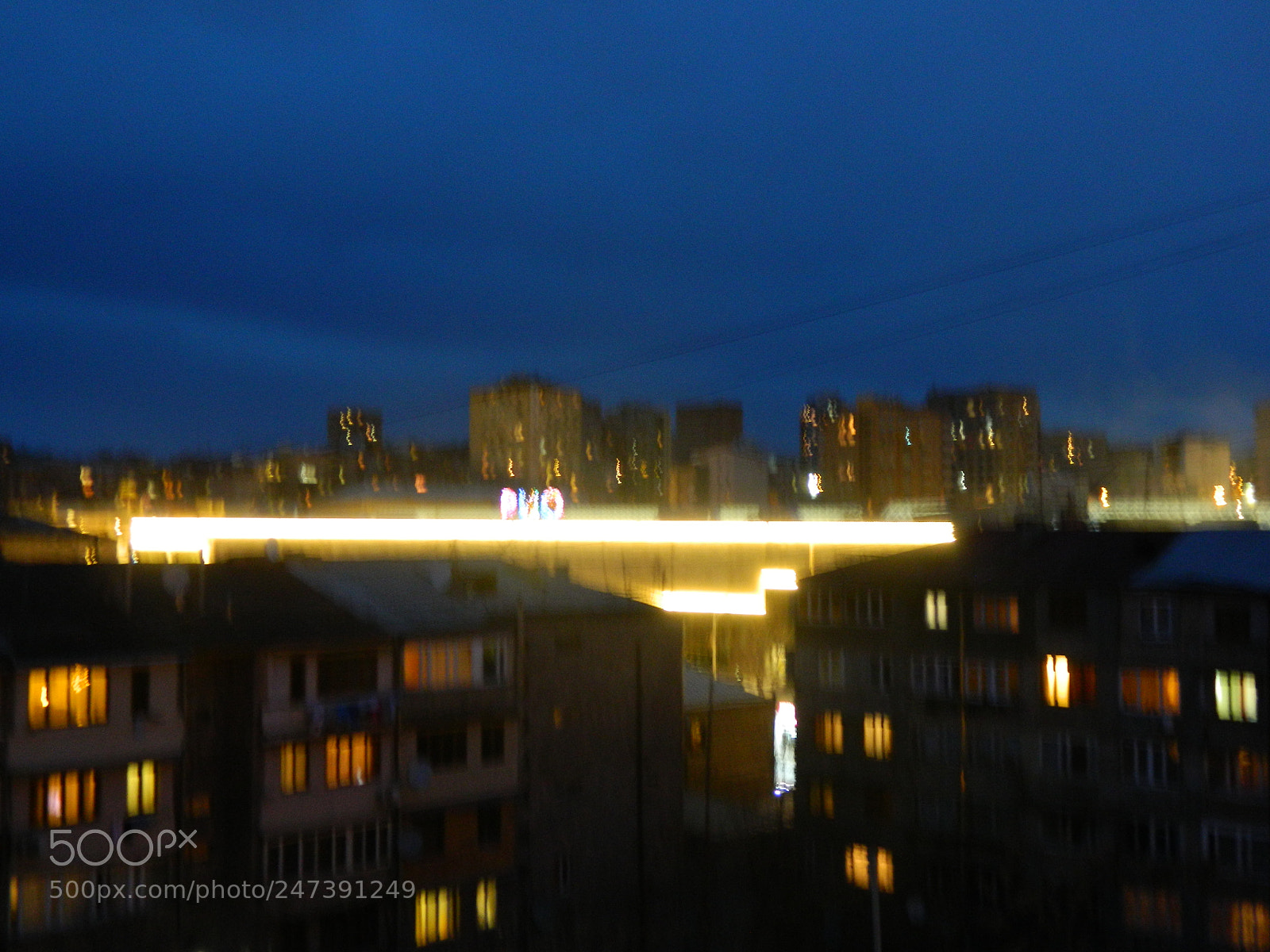 Nikon Coolpix L120 sample photo. City lights photography