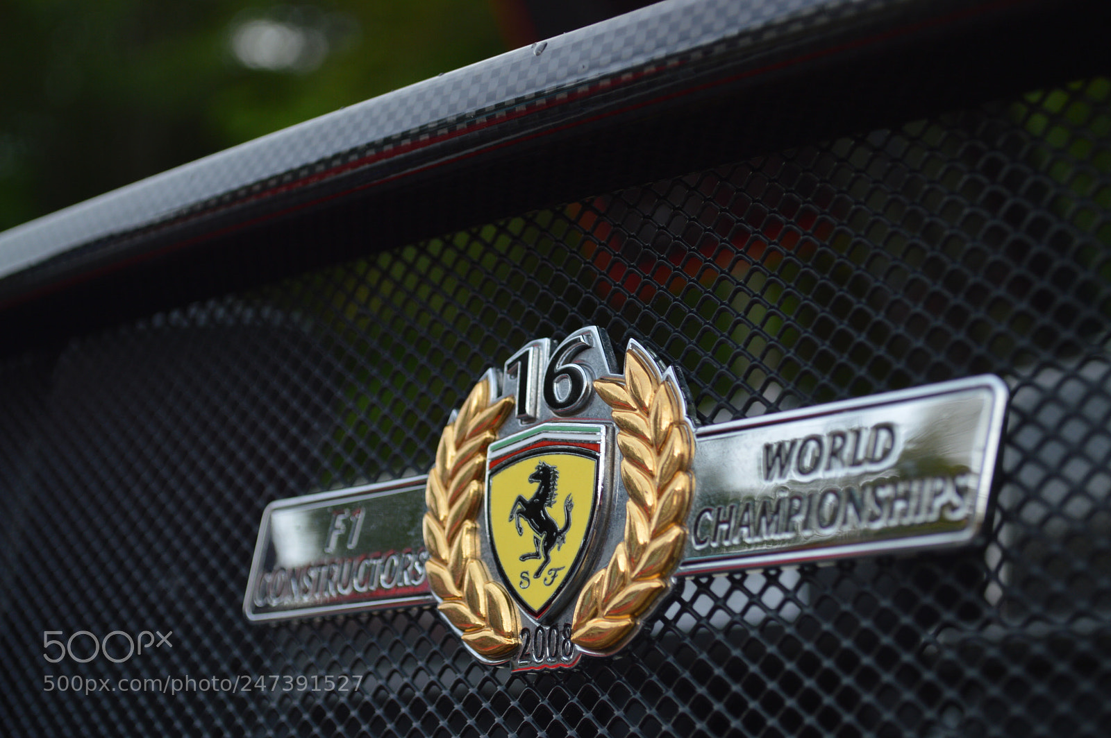 Nikon D3200 sample photo. Ferrari f430 16m photography