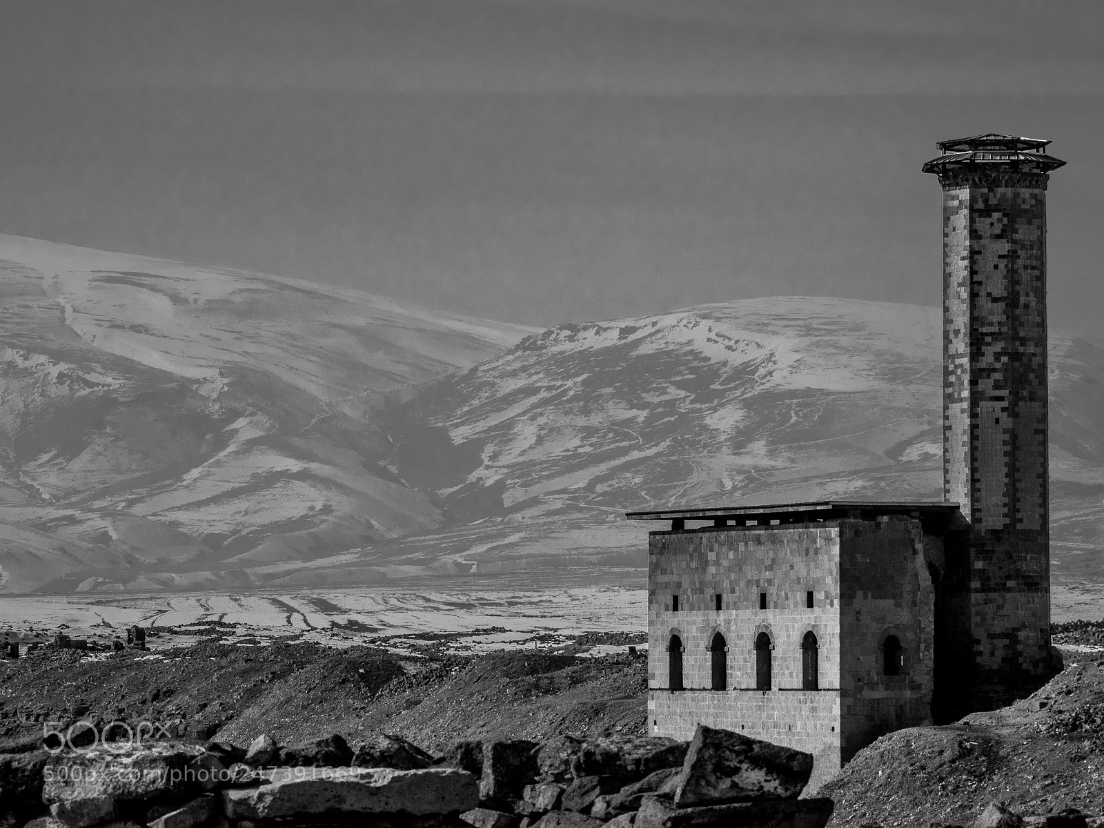 Olympus OM-D E-M1 sample photo. Manuchihr mosque in ani photography