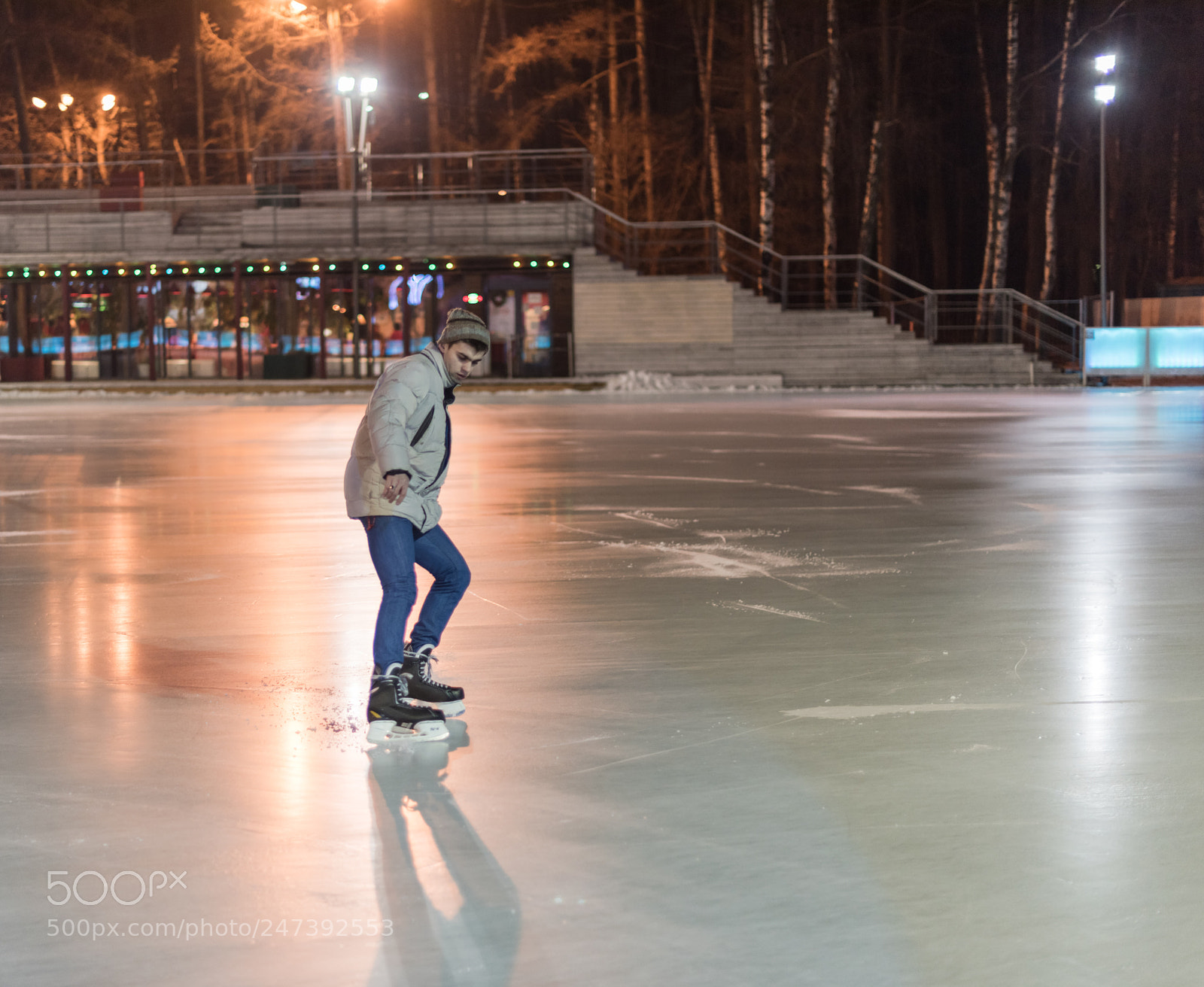 Nikon D810 sample photo. On ice photography