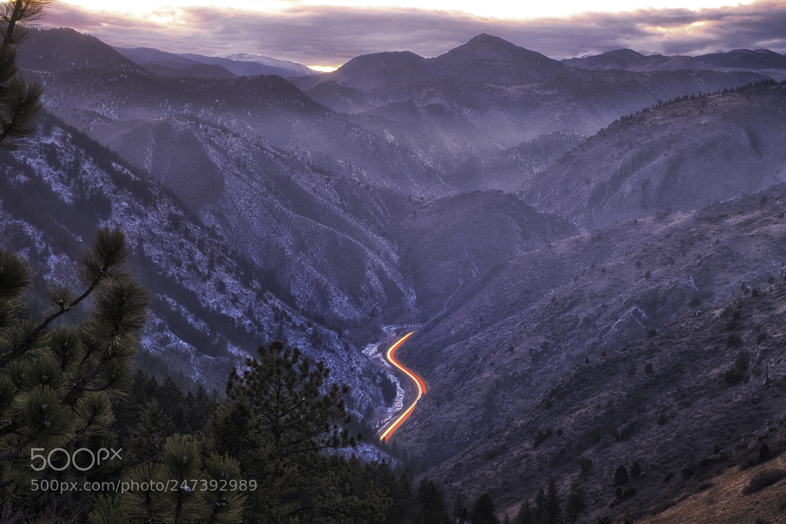Fujifilm X-T1 sample photo. River of light photography